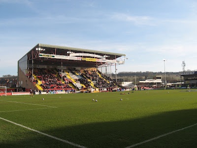 Lincoln - Sincil Bank : Image credit The 100 Football Grounds Club
